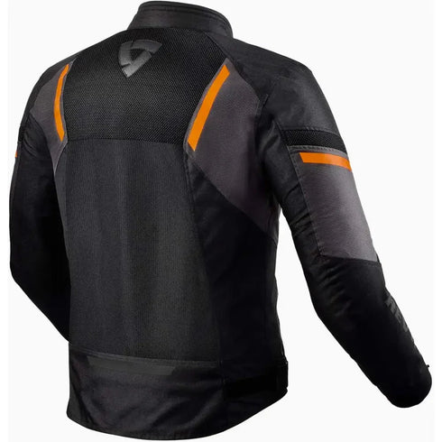 Chamarra REV'IT! GT-R Air 3 Black/Neon Orange